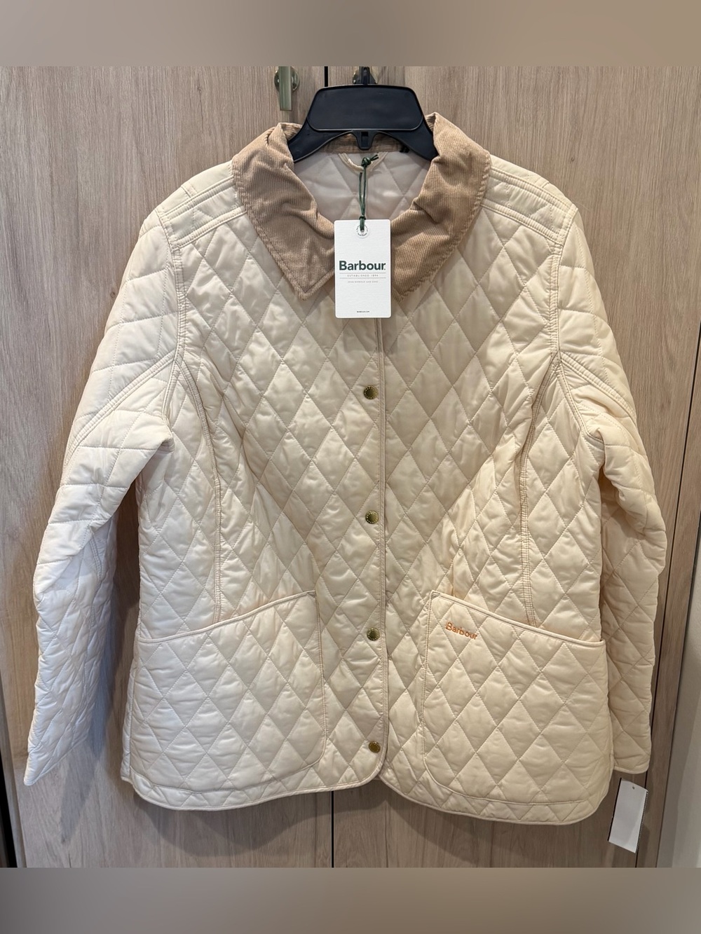 NWTs Barbour Annandale Quilted Jacket. Color is Calico. Sz. 14 US